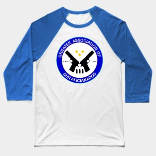 Preacher's Greater Association of Gun Aficionados Baseball T-Shirt